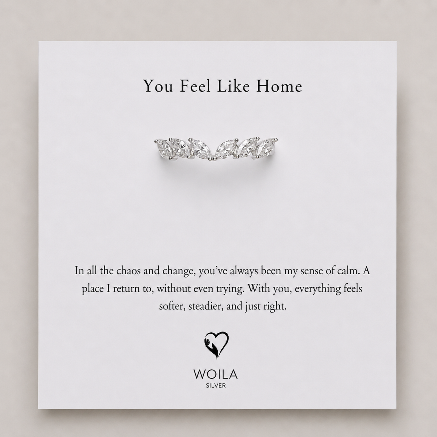 You Feel Like Home