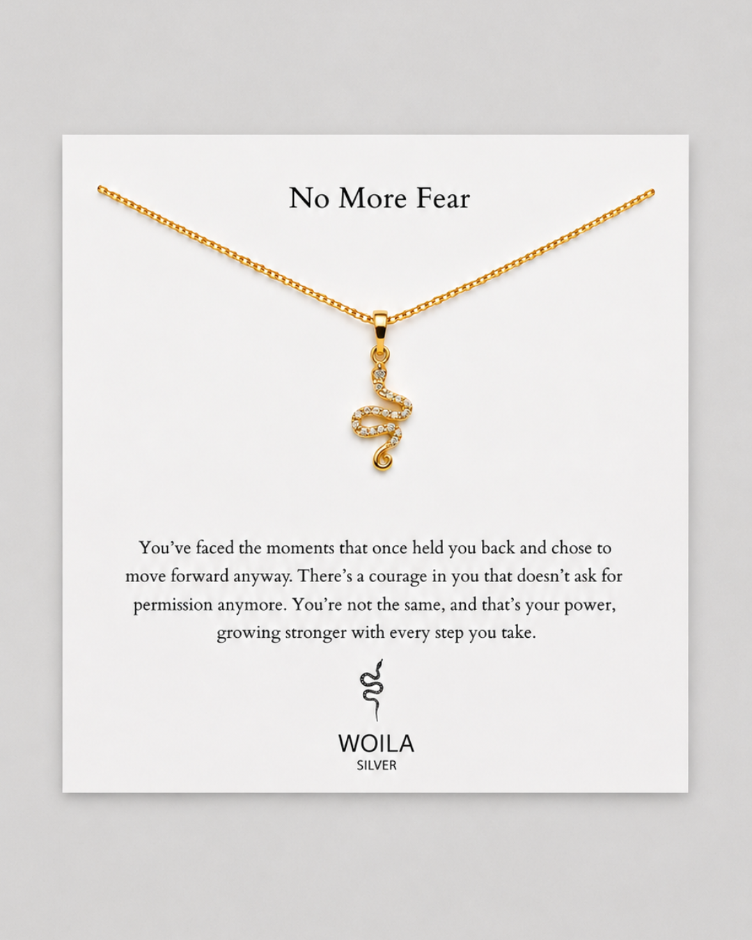 No More Fear